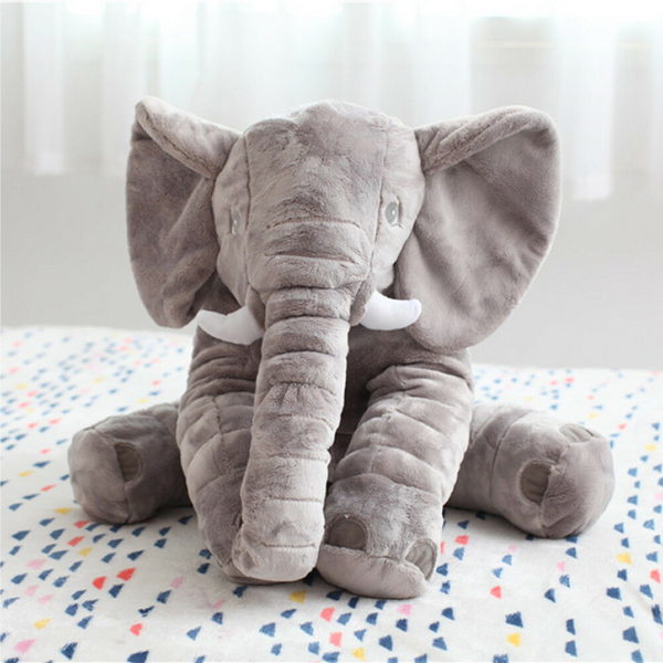 Plush Elephant Pillow Cuddle Toy