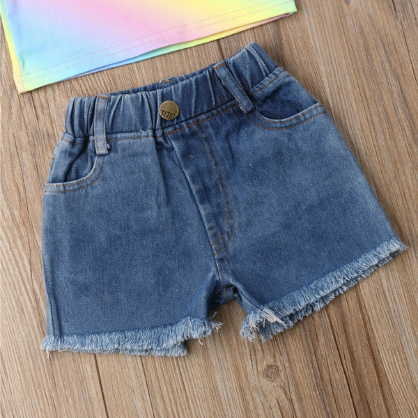 Rainbows + Denim 🌈